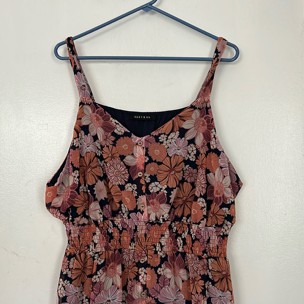 Extra Large Flowered Dress